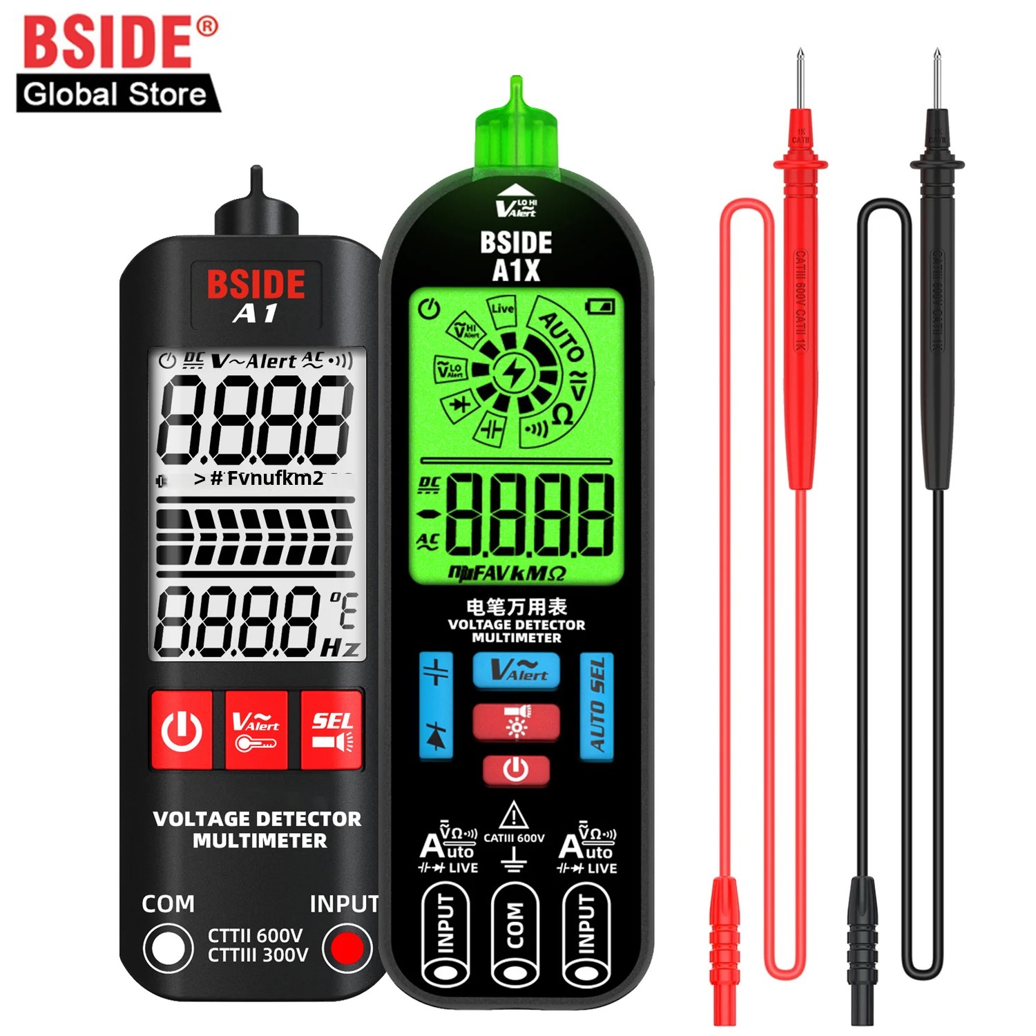 Logic Analyzer Usb - BSIDE A1/A1X مقياس رقمي متعدد ذكي