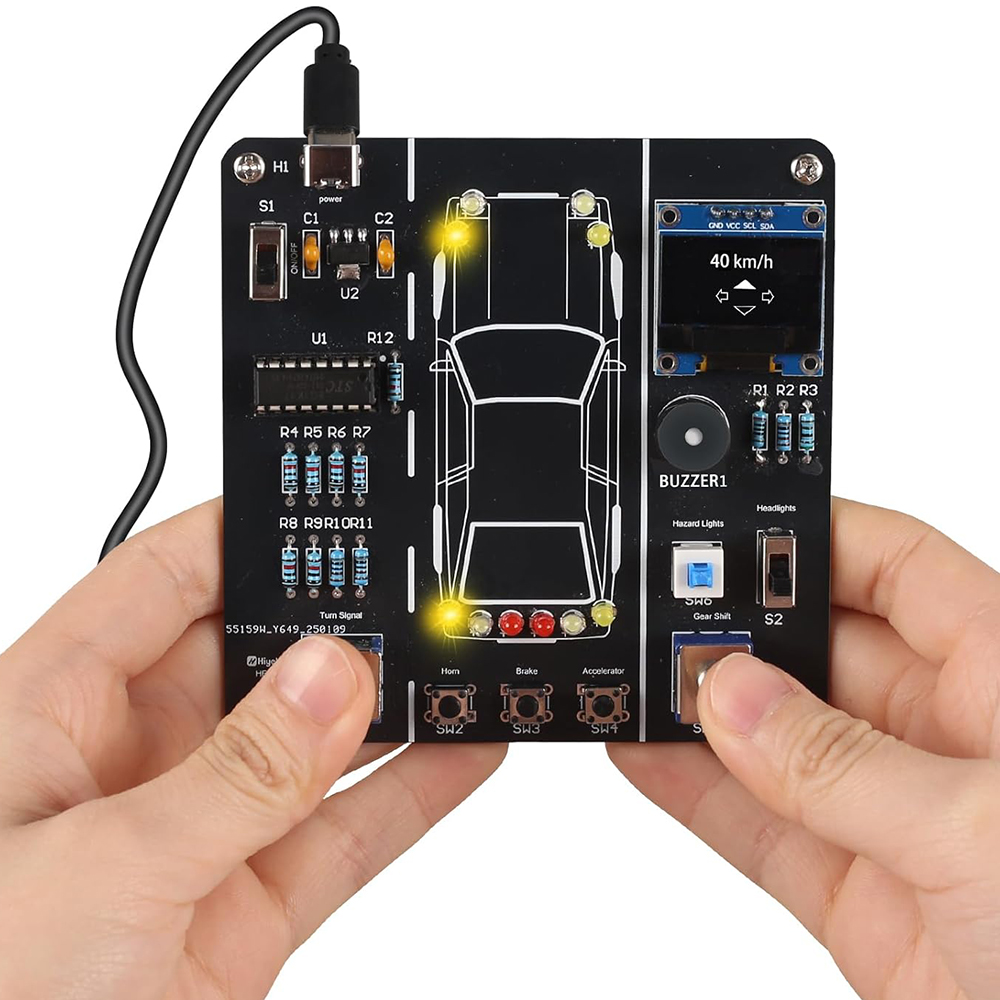 Diy Electronics Learning Kit - DIY سيارة القيادة محاكاة لحام ممارسة