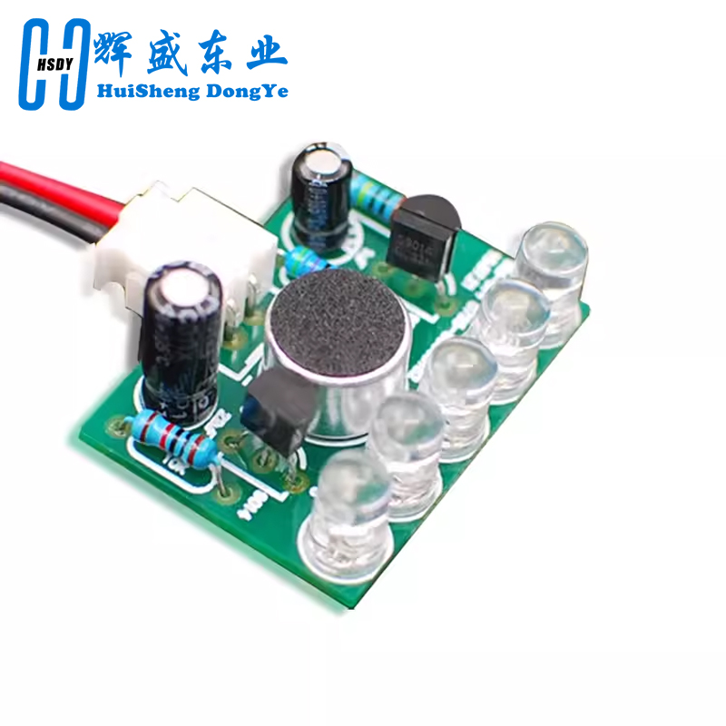 3 فولت-5.5 فولت صوت مصباح التح - مراجعة Diy Audio Electronics Kit وسعره
