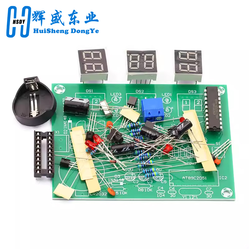 مجموعات DIY AT89C2051 ساعة إلك - مراجعة Diy Audio Electronics Kit وسعره
