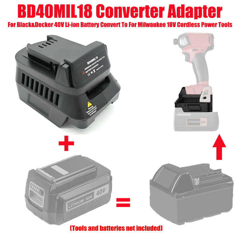 محول بطارية متوافق مع بطاريات  - مراجعة Black+Decker Tool Cordless وسعره