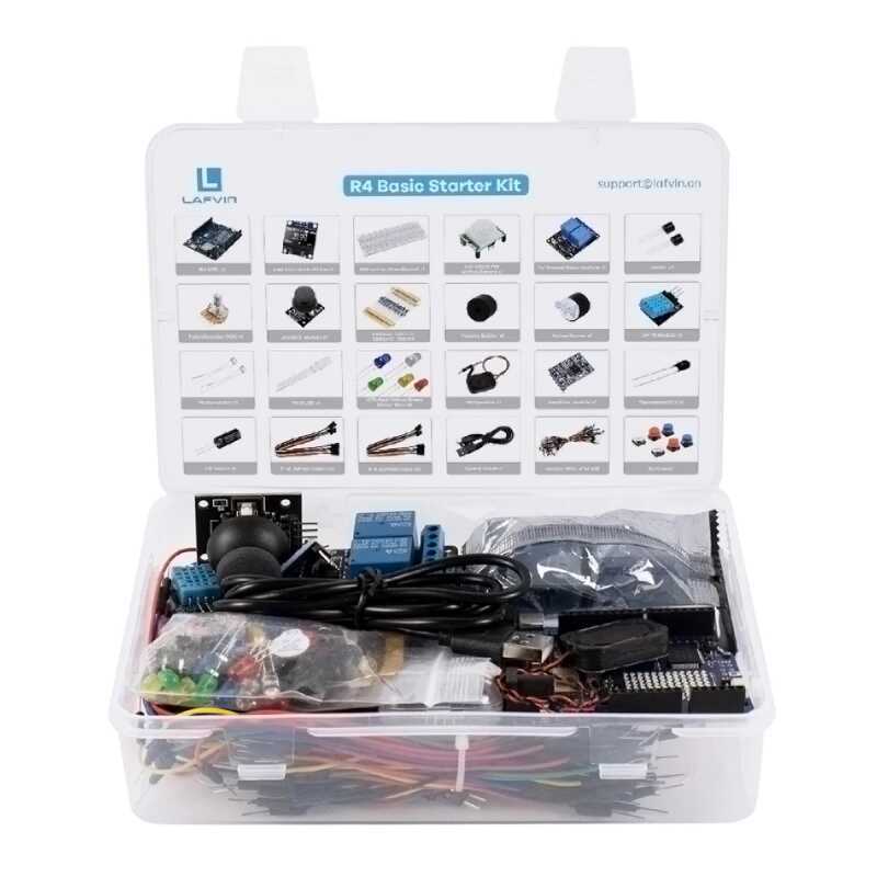 مجموعة أدوات تطوير UNO R4 المت - مراجعة Diy Electronics Project Kit وسعره