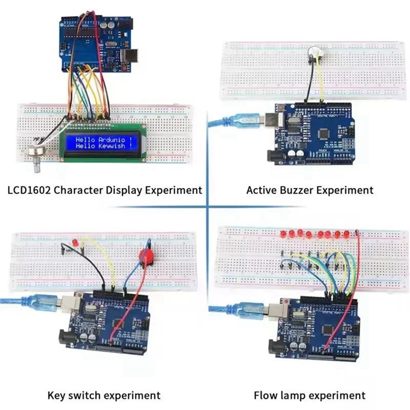 مجموعة أدوات ABDE-RFID للمبتدئ - مراجعة Diy Electronics Box وسعره