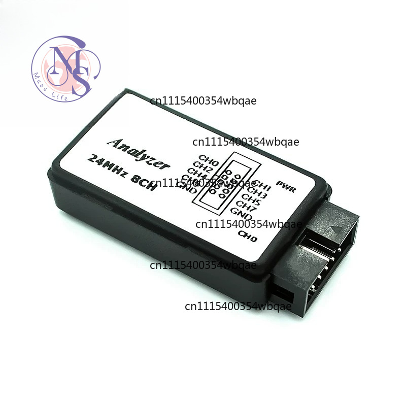 محلل منطقي USB بـ 8 قنوات، بمع - مراجعة Logic Analyzer Usb وسعره