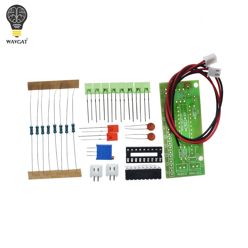 مجموعة تحليل طيف الصوت LM3915  - مراجعة Diy Audio Electronics Kit وسعره