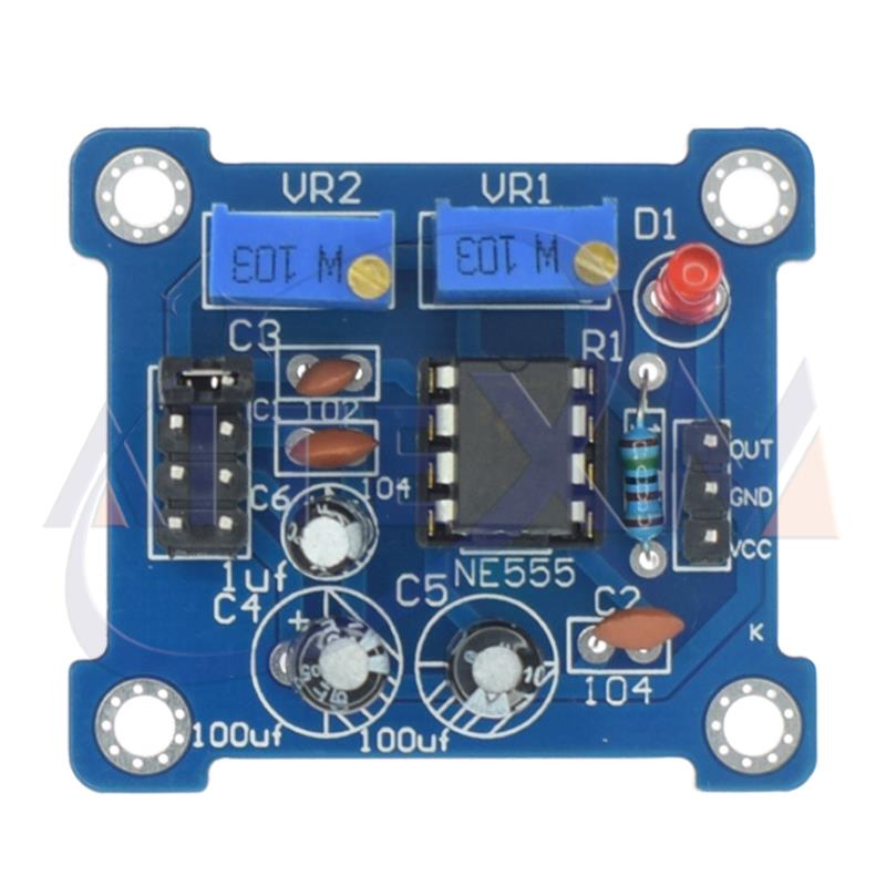 1/3/5 قطعة NE555 مولد نبضات نب - مراجعة Diy Audio Electronics Kit وسعره
