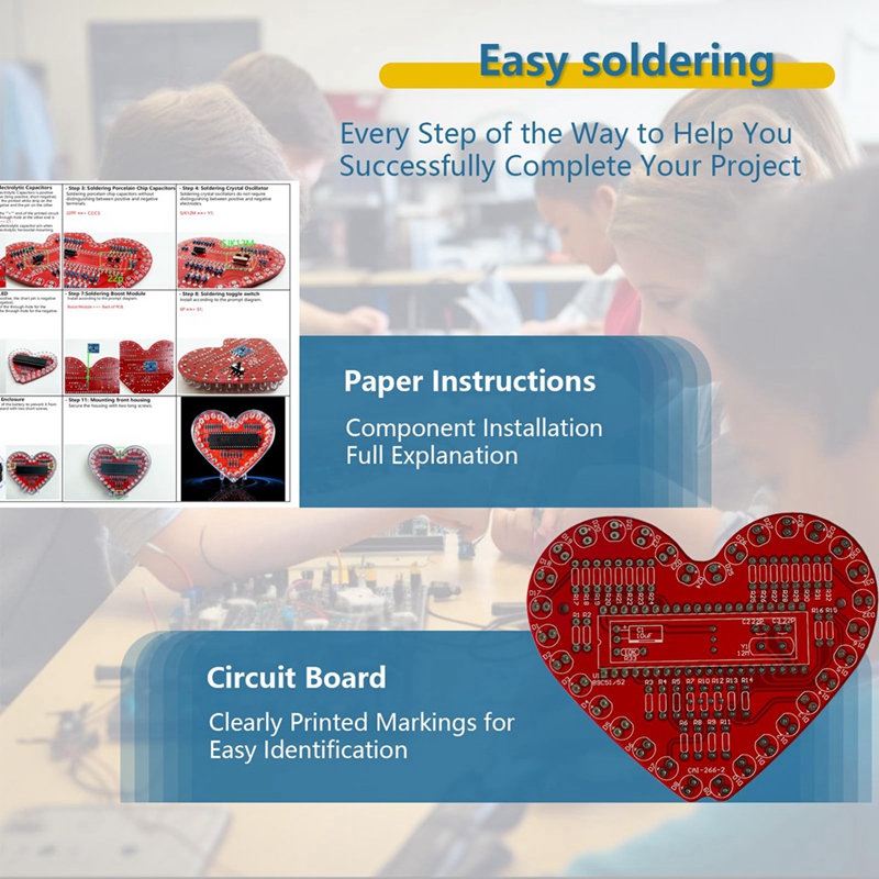 ● مجموعة أدوات تدريب على اللحا - مراجعة Diy Electronics Project Kit وسعره