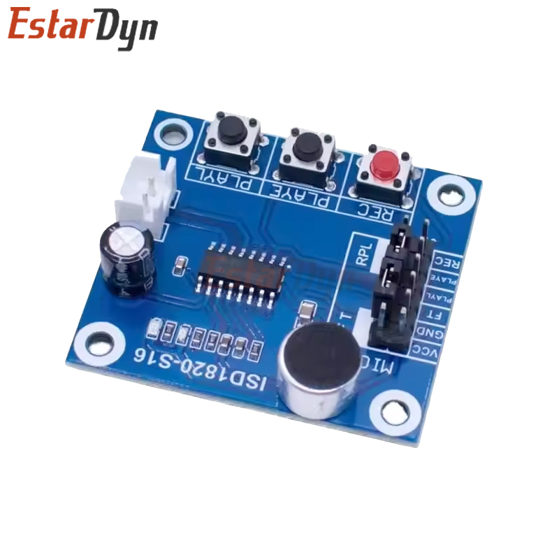 EstarDyn ISD1820-S16 وحدة التس - مراجعة Diy Audio Electronics Kit وسعره